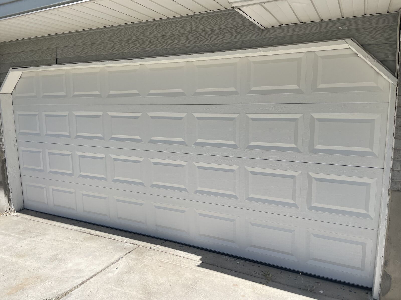 16x7 New Garage Door