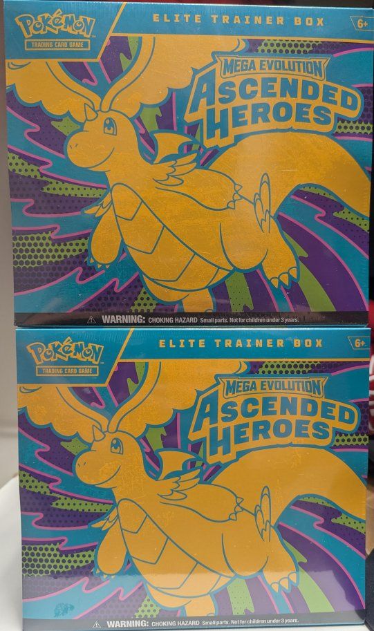 Pokemon Ascended Heroes ETB's