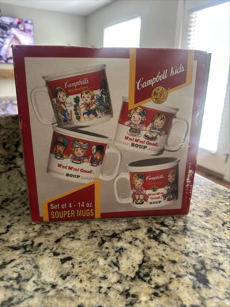 Campbell Kids Souper Mugs NEVER USED