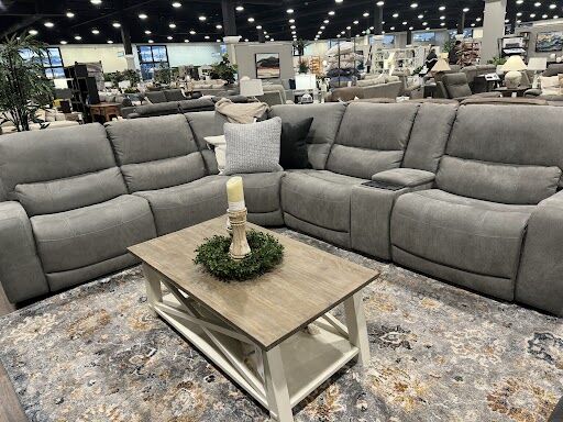 Used reclining sectional sofa for sale