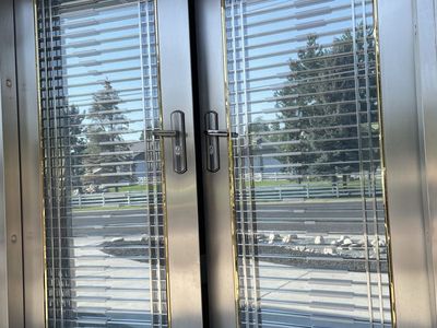 metal door