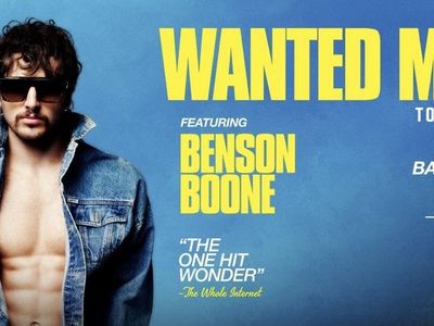 Benson Boone WANTED MAN TOUR 2026 LAS VEGAS $600 for 4 tickets