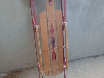 Antique American Flyer III Sled