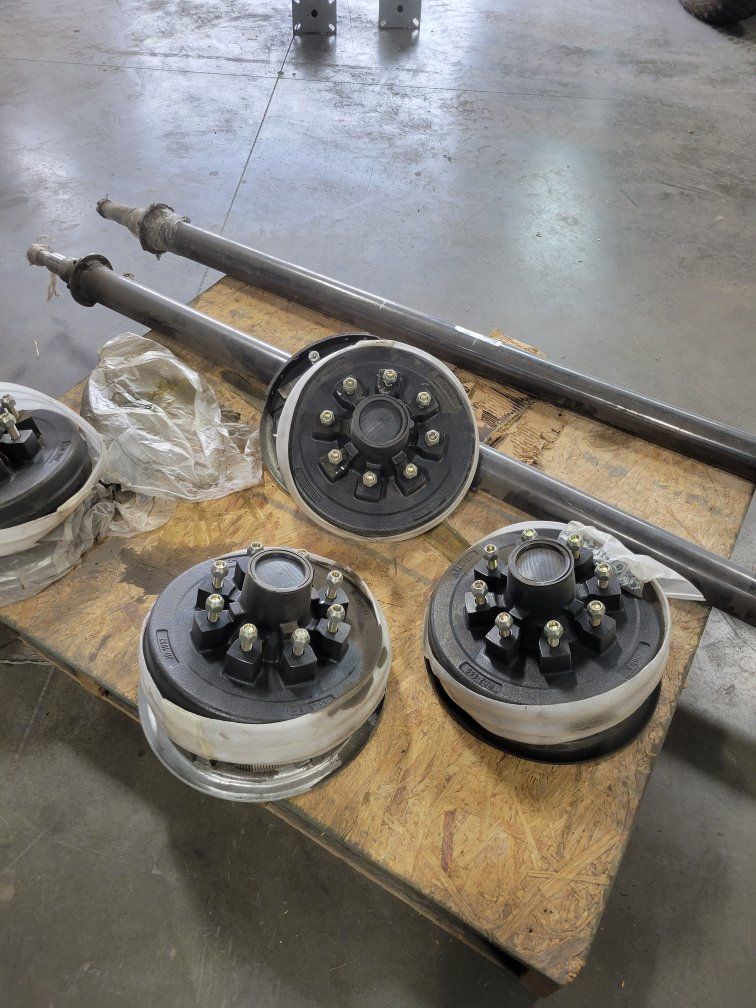 7k trailer axles