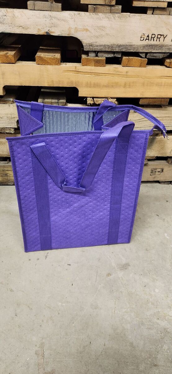 Thermo-Tote Zippered Bag w/ Handles 13" x 15" x 10"