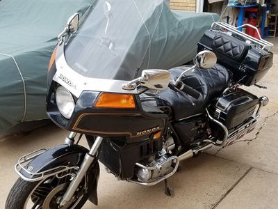 Honda Goldwing Interstate Touring Motorcycle Black