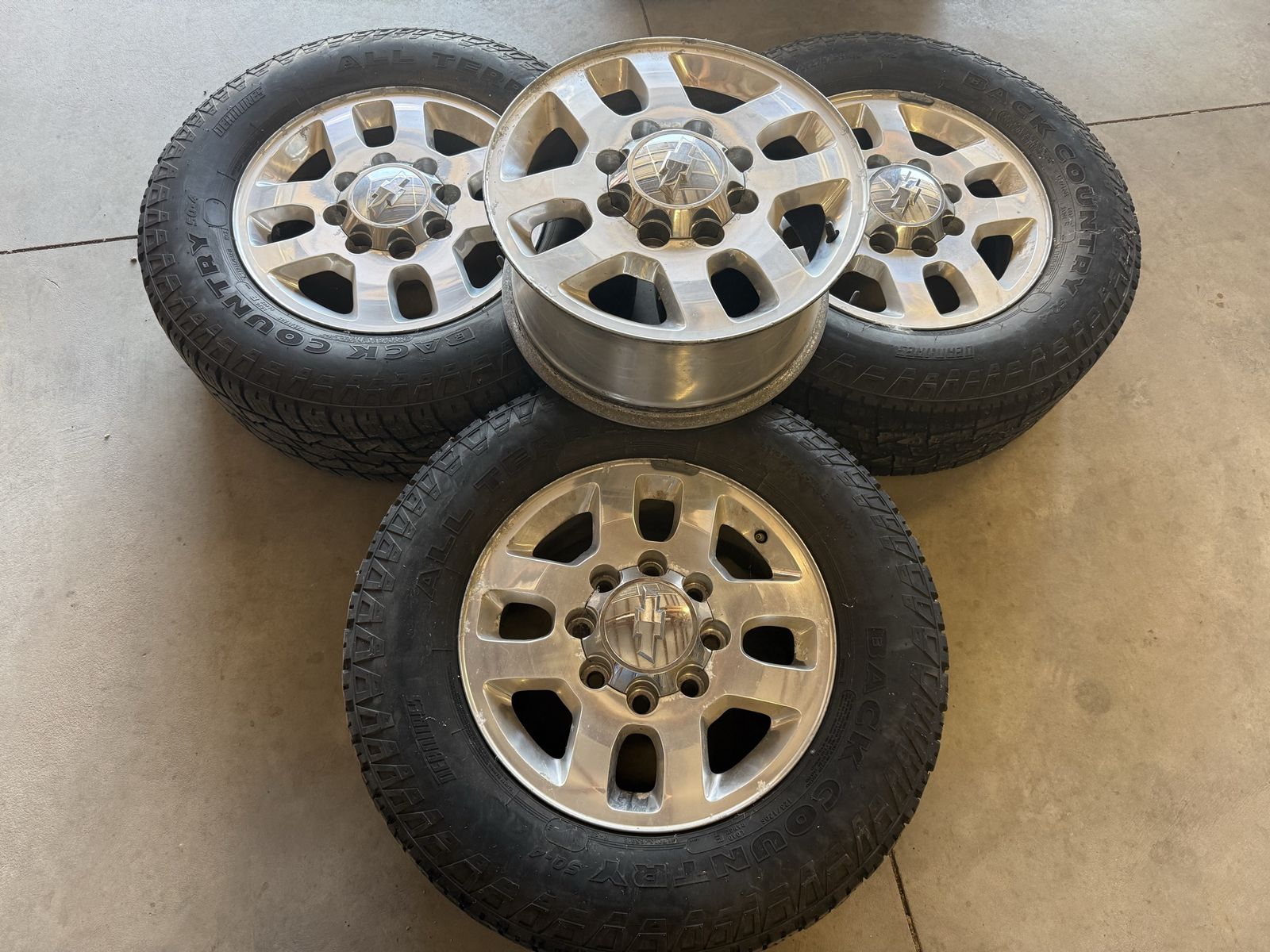 Stock Chevy 2500 8 Lug Wheels