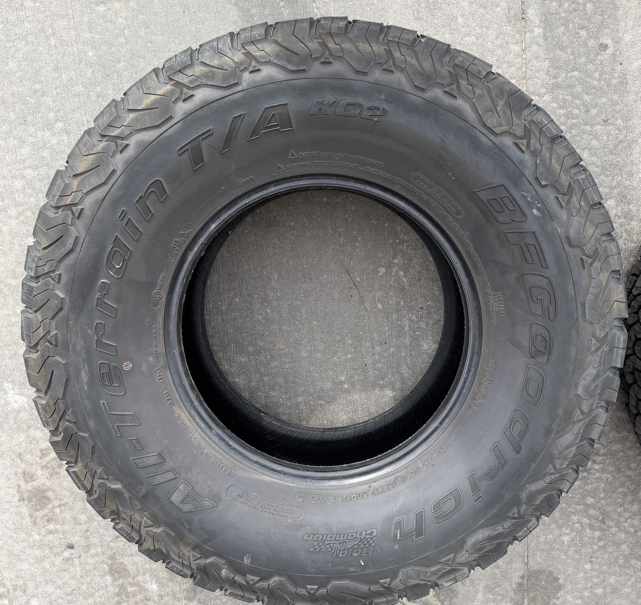 BF Goodrich All Terrain KO2 Tires