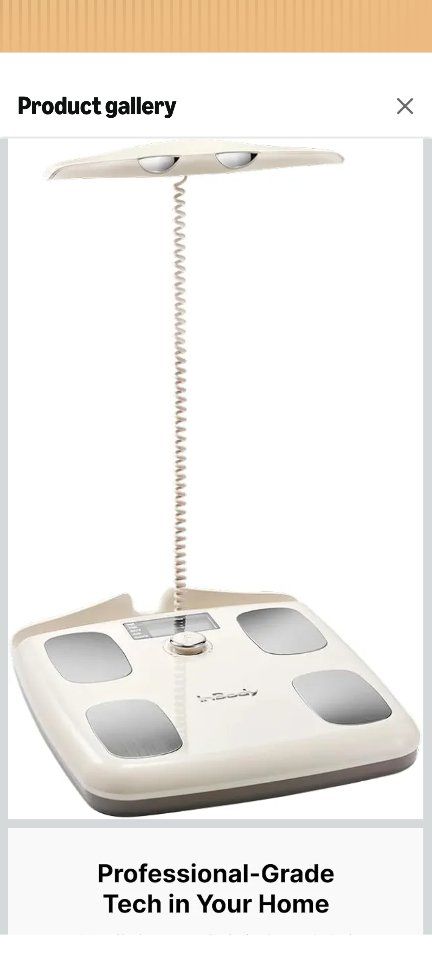InBody H20N smart scale and weight analyzer