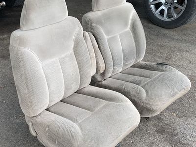 1995-1999 Suburban Yukon Tahoe cloth bucket seats GMT400