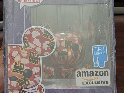 Funko Pop! Art Series: Train Engineer Mickey