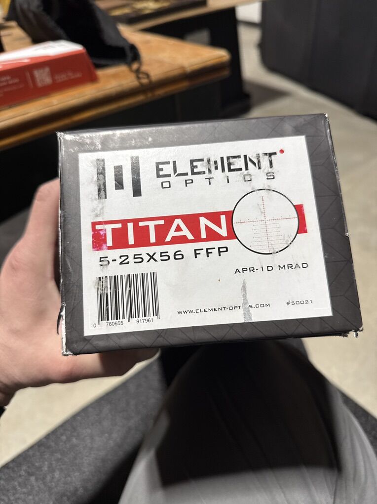 Element Titan 5-25x56 FFP Scope