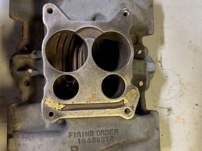 Chevy intake manifold
