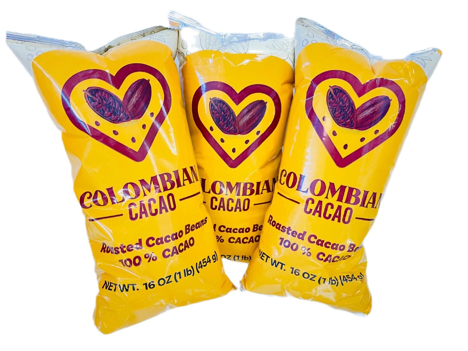 3-Pack Promo – 100% Pure Cacao (454g each) – Only $45 USD