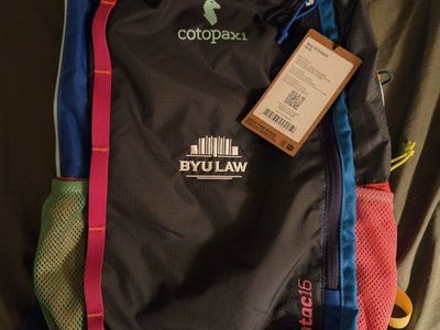 NWT Cotopaxi Batac 16L Backpack Del Día BYU Law Special Edition