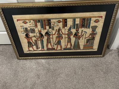 Egyptian Papyrus Paining