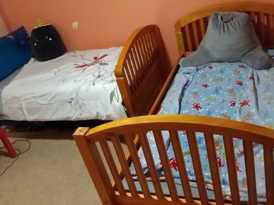 Broyhill Twin Beds with Bunk Bed rails