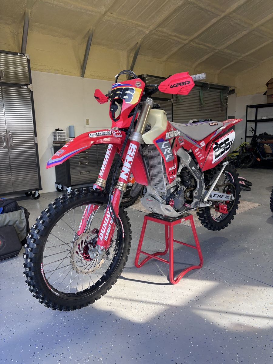 2020 Honda 450x Baja Build