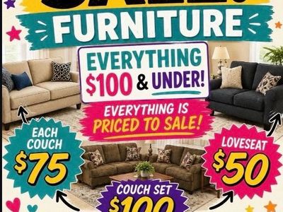 Yard Sale Furniture: Couches, Loveseats & Sets - Everything Under $100!