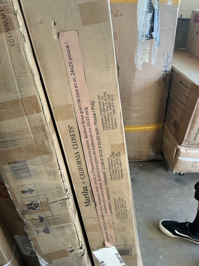 Martha Stewart California Closets Tall Cabinet