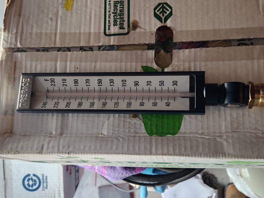 Thermometer, industrial