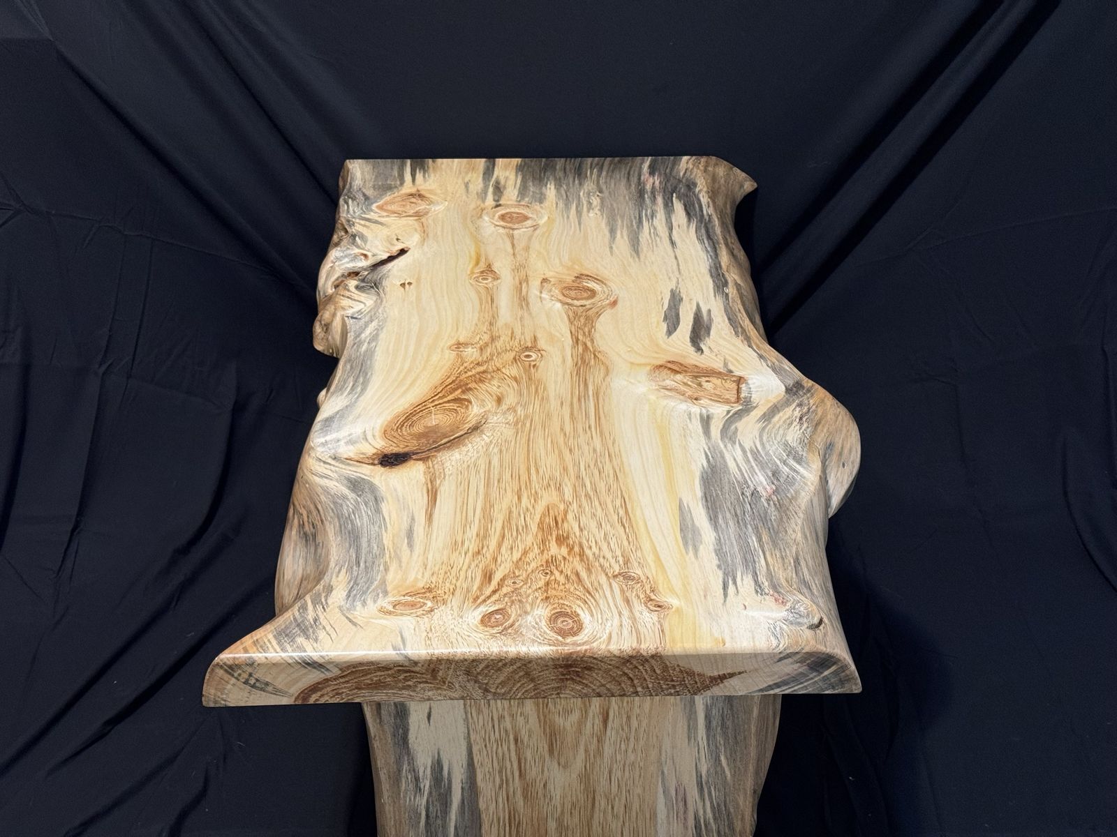 Custom Pine Live Edge Coffee Table