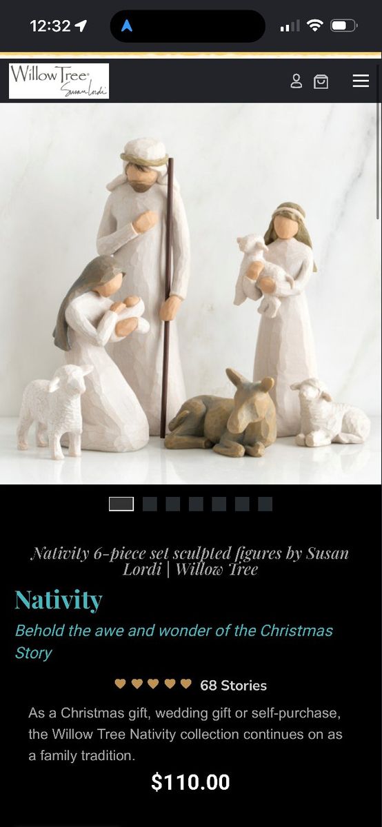 Willow Tree Susan Lordi Nativity 6-Piece Set