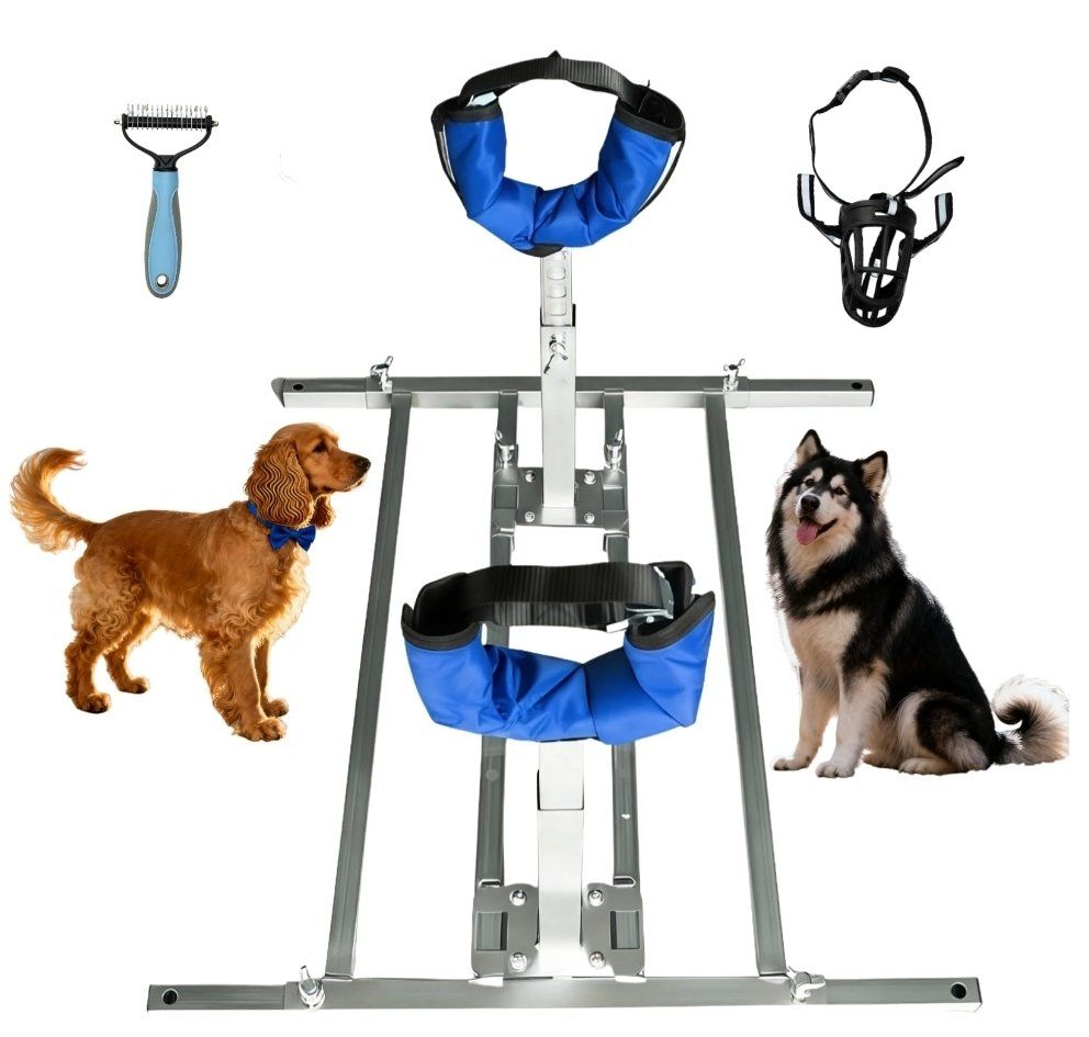 Professional Grooming & Whelping Table for Medium to Large Dogs (17.5-35.5 IN Height)