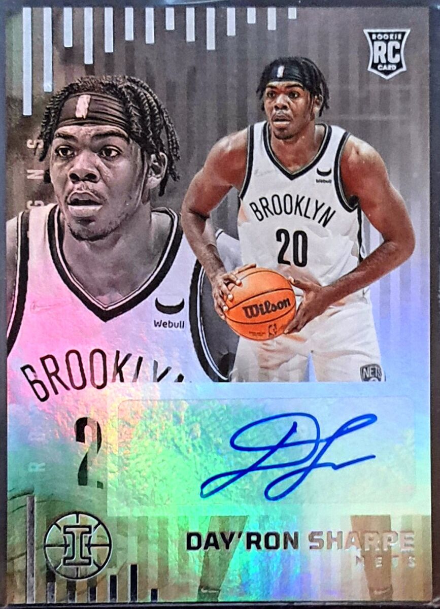 Panini Illusions Rookie Signs Day'Ron Sharpe Auto