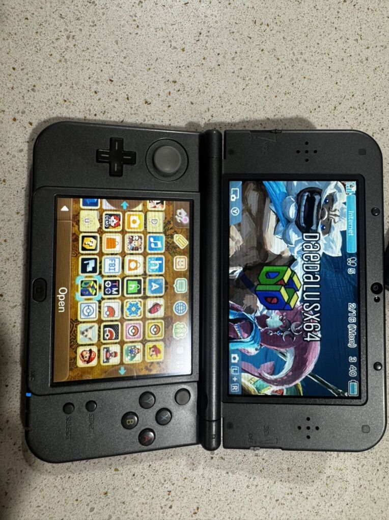 New 3ds XL Modded Top IPS