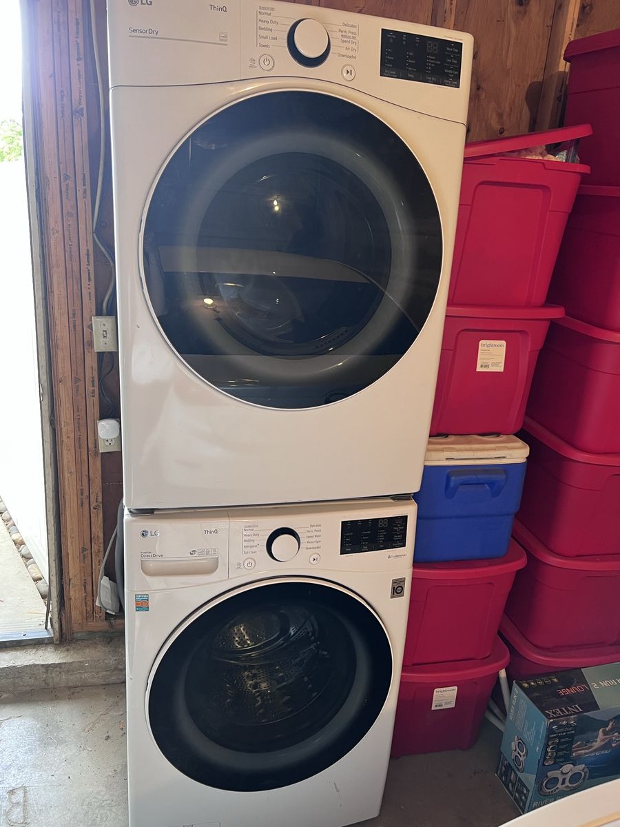 WiFi-Enabled Washer & Dryer Set – $550