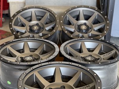 Icon Rebound Jeep Rims Fits JK, JL, Gladiator