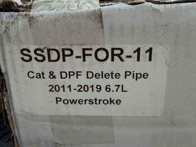 Power Stroke 6.7 Delete Pipe