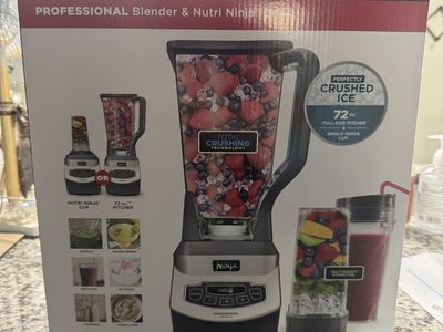 Ninja Professional Blender With Nutri Ninja Cups