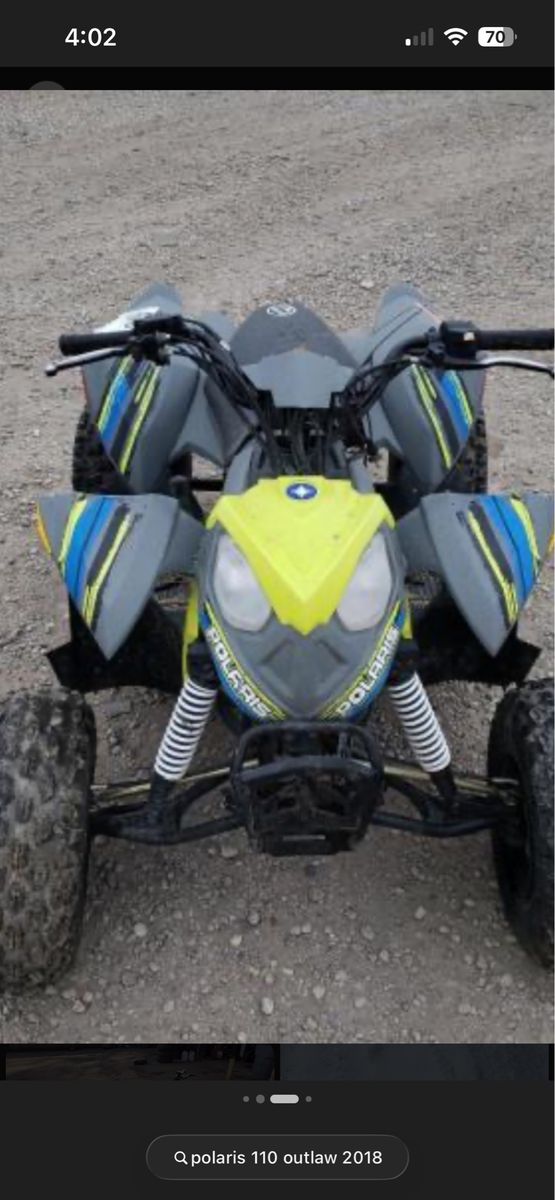 Polaris outlaw 110