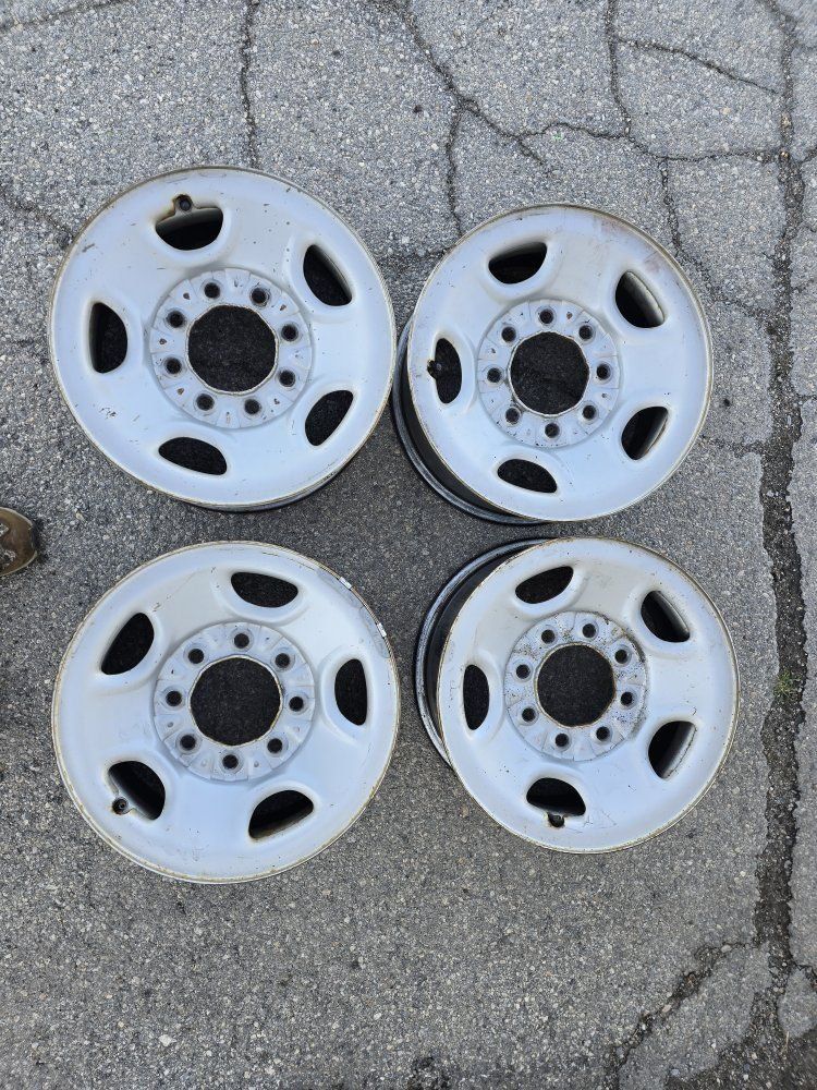 Steel Chevy 8-lug Rims
