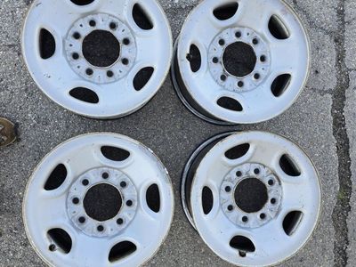 Steel Chevy 8-lug Rims