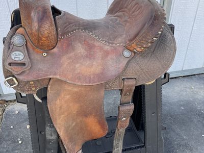 Sharon Camarillo Barrel Racing Saddle