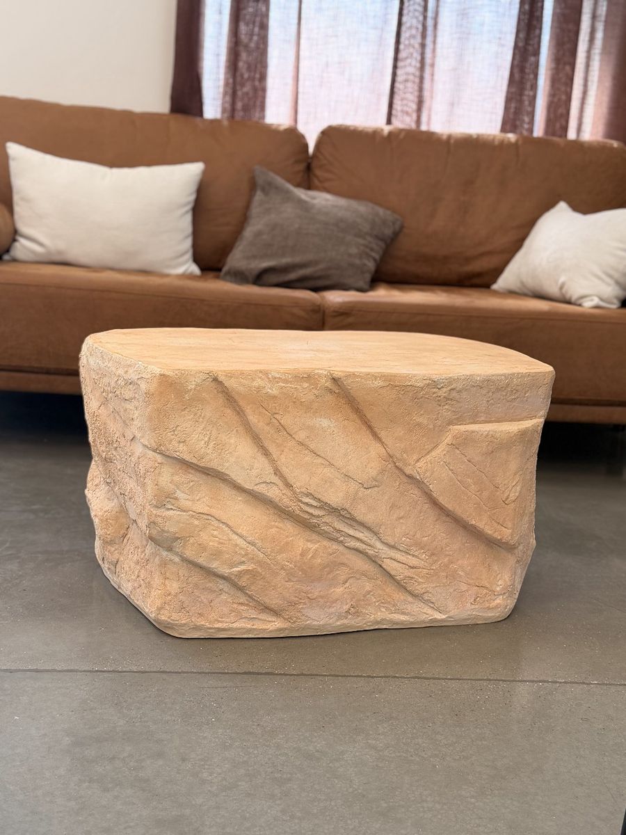 Faux Stone Coffee Table