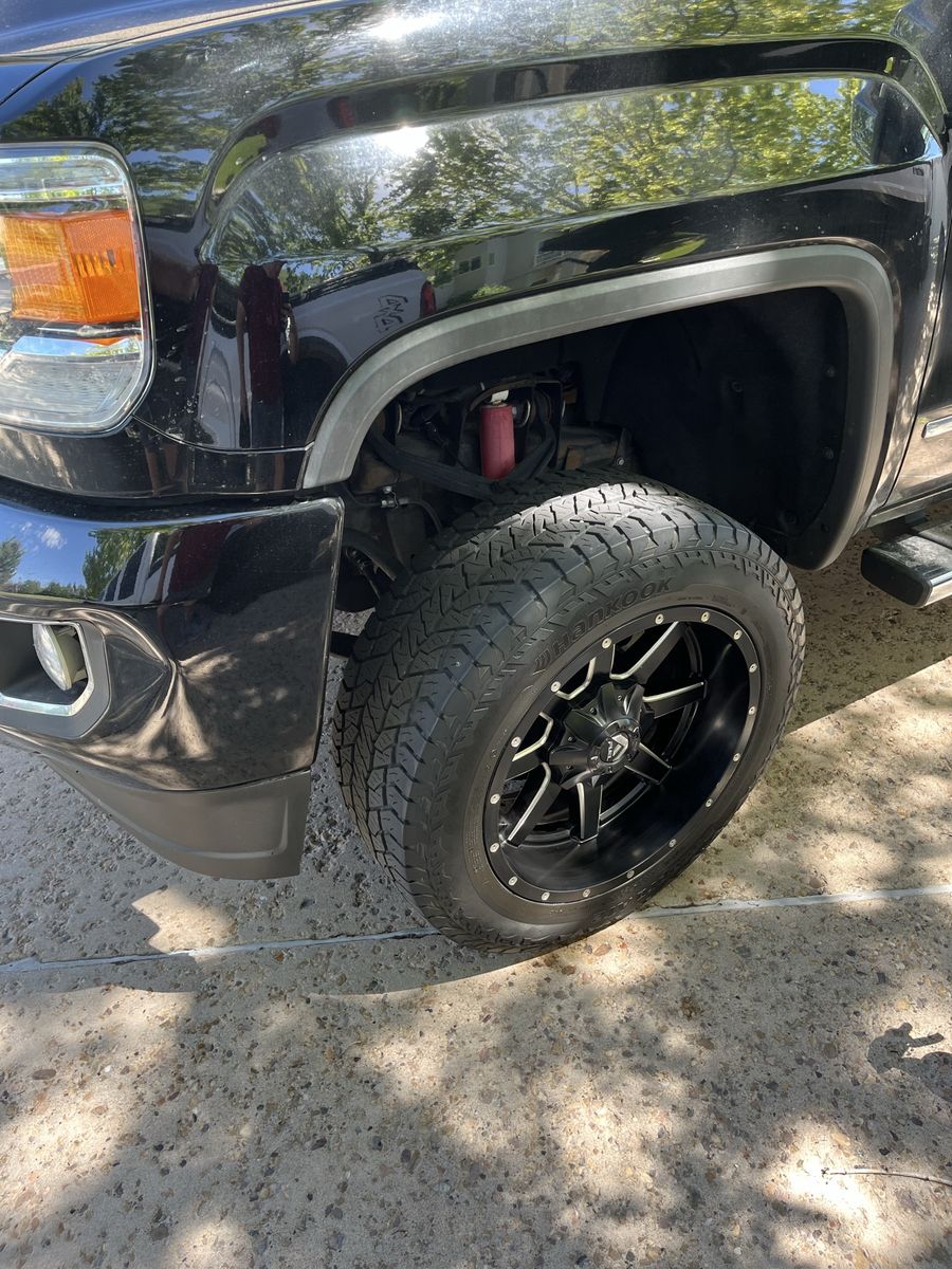 20x10 Fuel Mavericks 8x180 with Tires