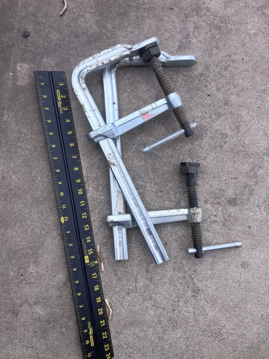 2 Bessey 16 in Bar Clamps