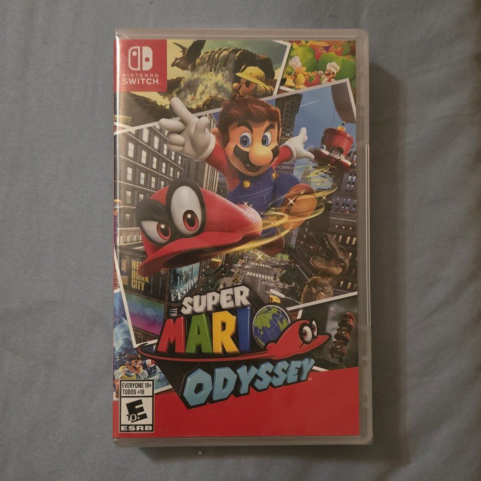 Super Mario Odyssey Switch - New Factory Sealed