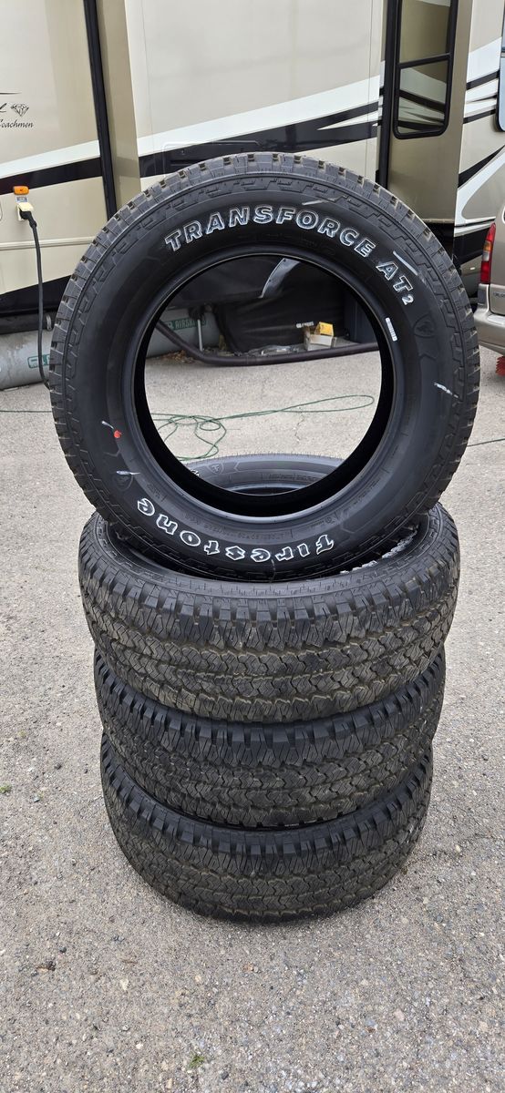 LT285/60R20 Firestone Transforce AT2 Tires - New 2026 Ram 3500 TakeOffs