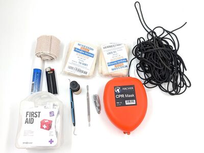 First Aid Kit and Car Safety Kit
