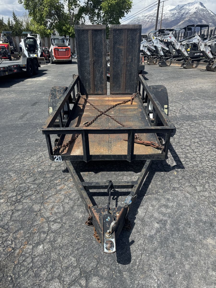 Small equipment trailer