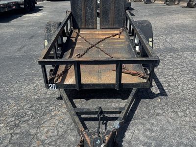 Small equipment trailer