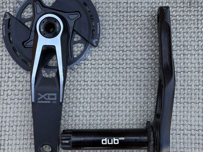 XO1 SRAM crankset t type dub wide 170