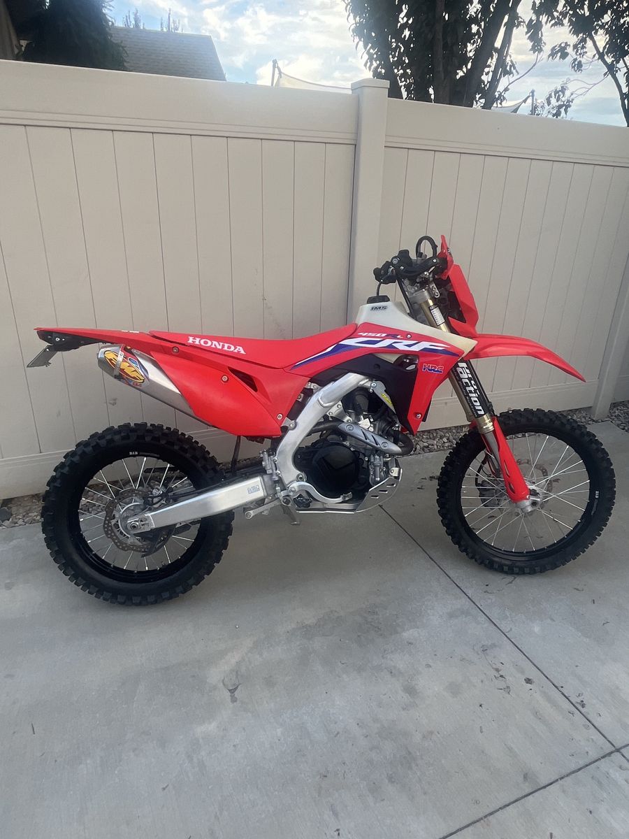 2022 Honda CRF450RL Dirt Bike - Tokyo Mods ECU, 3.5gal Tank, FMF, Pro Action Suspension