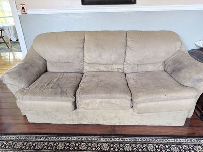 Comfy micro fiber couch