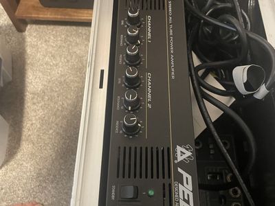 Peavey Classic 50/50 Stereo All Tube Power Amplifier EL84 Rackmount